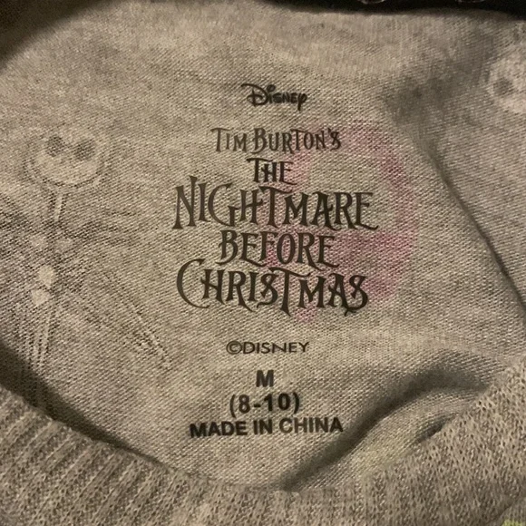 Disney The Nightmare Before Christmas Soft Nightgown SZ M - Picture 5 of 5